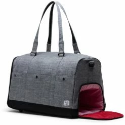 Herschel Bennett Duffle raven crosshatch -Travel Bags Sales Store herschel bennett duffle raven crosshatch 4