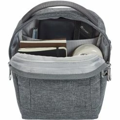 Pacsafe Metrosafe LS100 Crossbody Bag dark tweed -Travel Bags Sales Store pacsafe metrosafe ls100 crossbody bag dark tweed 4