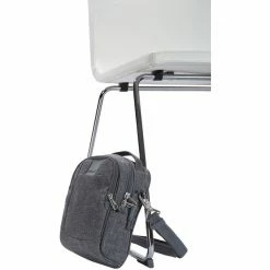 Pacsafe Metrosafe LS100 Crossbody Bag dark tweed -Travel Bags Sales Store pacsafe metrosafe ls100 crossbody bag dark tweed 5