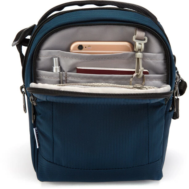 Pacsafe Metrosafe LS100 ECONYL Crossbody Bag ocean 5 Pacsafe Metrosafe LS100 ECONYL Crossbody Bag ocean - Image 5