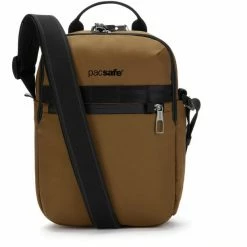 Pacsafe Metrosafe X Vertical Crossbody Bag tan