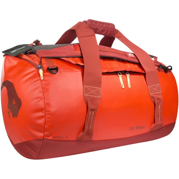 Tatonka Barrel Duffle Bag M red orange 1 Tatonka Barrel Duffle Bag M red orange