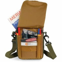 Tatonka Check In Shoulder Bag RFID olive -Travel Bags Sales Store tatonka check in umhaengetasche rfid olive 3